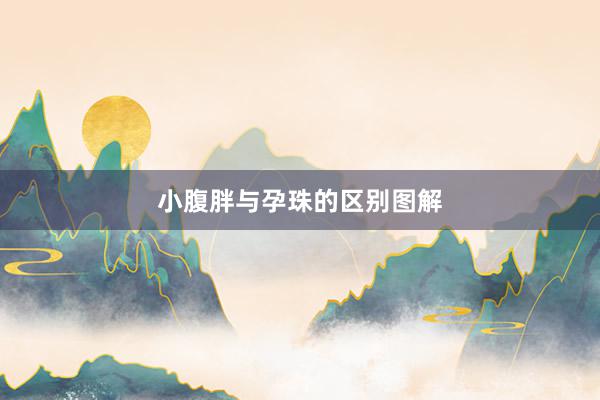 小腹胖与孕珠的区别图解